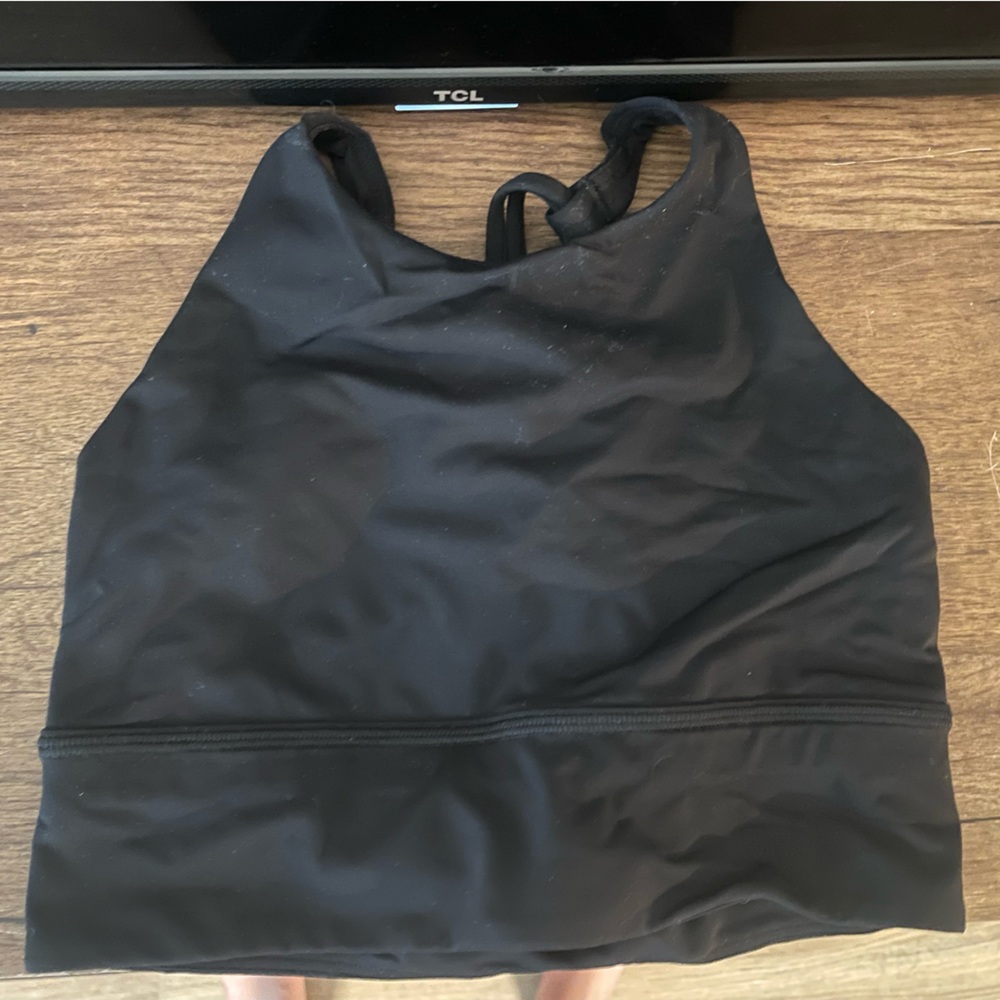 Lululemon black sports bra